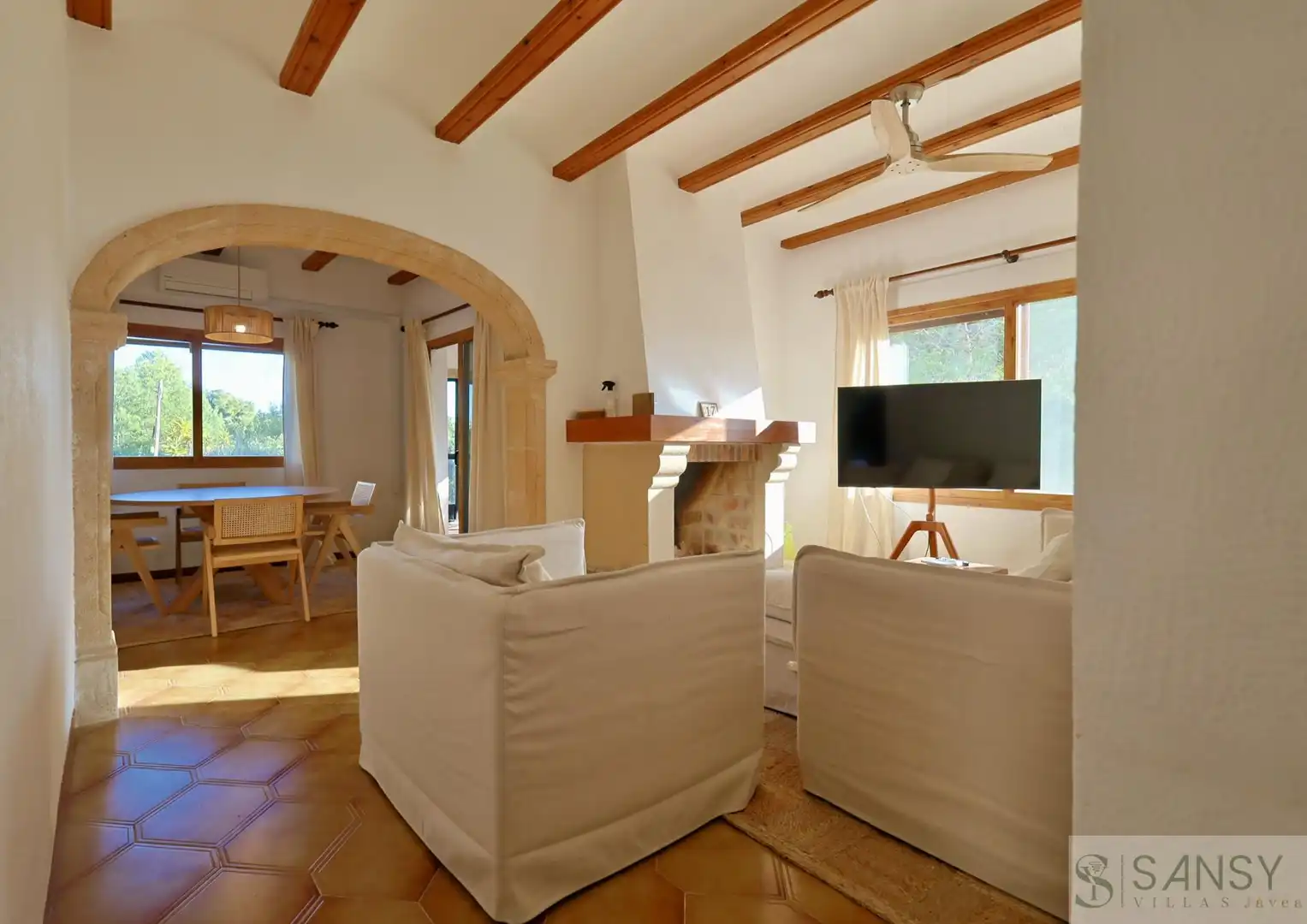 Living room of Houses for sale in Dénia  with Air Conditioner and Heating