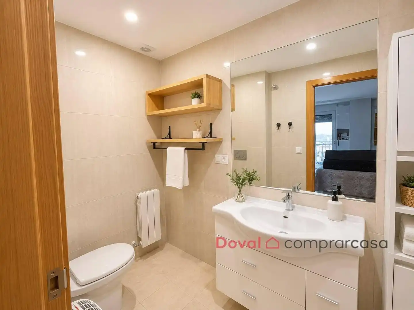 Badezimmer von Dachboden zur Miete in O Porriño   mit Heizung und Möbliert