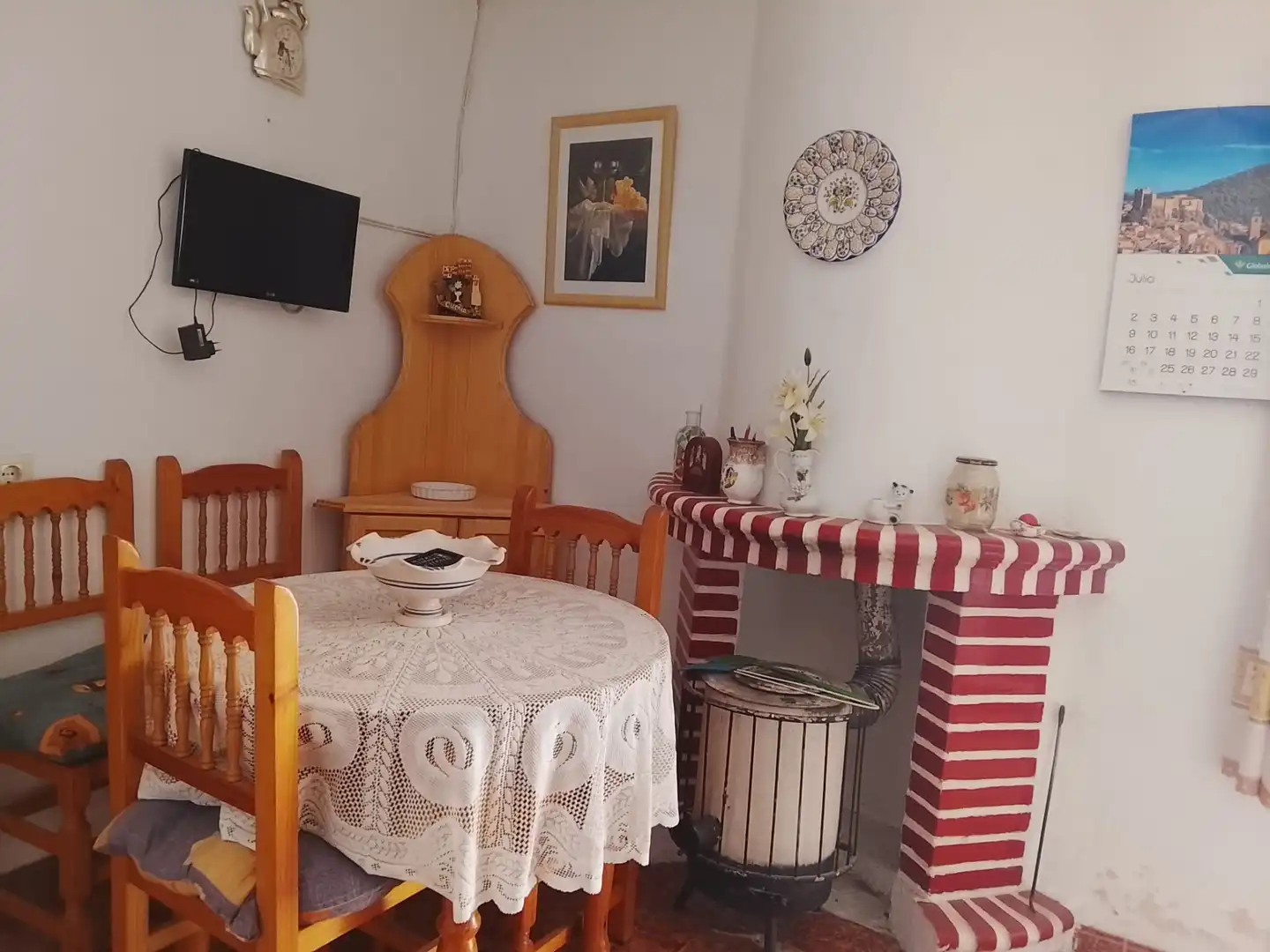 Comedor de Casa o chalet en venta en Buenache de Alarcón con Trastero, Amueblado y TV