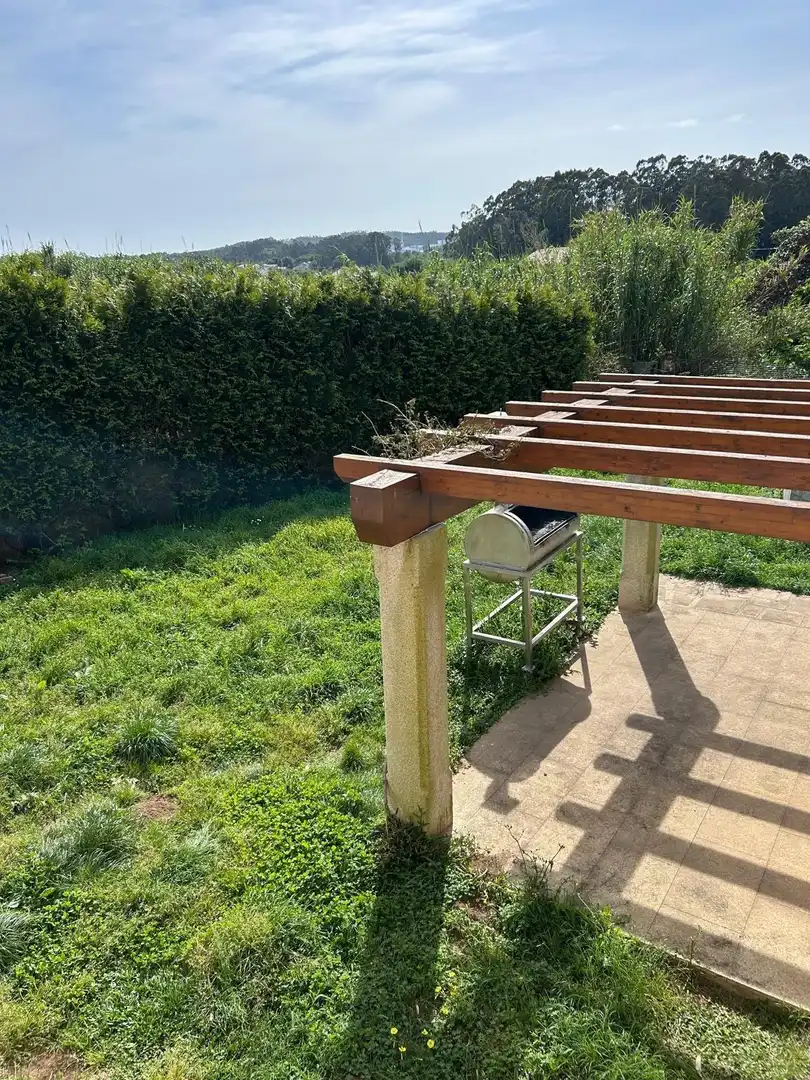 Terrassa de Casa o xalet en venda en A Pobra do Caramiñal amb Calefacció, Terrassa i Traster