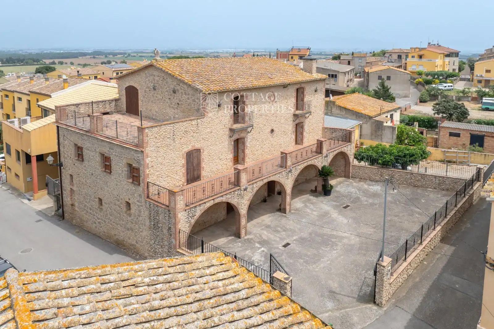 Vista exterior de Finca rústica en venta en Garrigàs