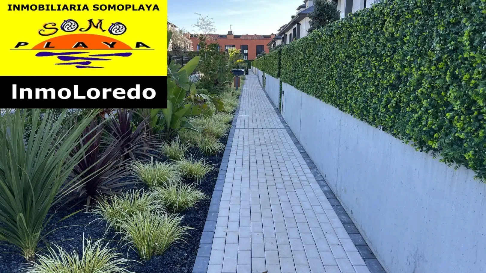 Außenansicht von Wohnung zum Verkauf in Ribamontán al Mar mit Heizung, Privatgarten und Abstellraum
