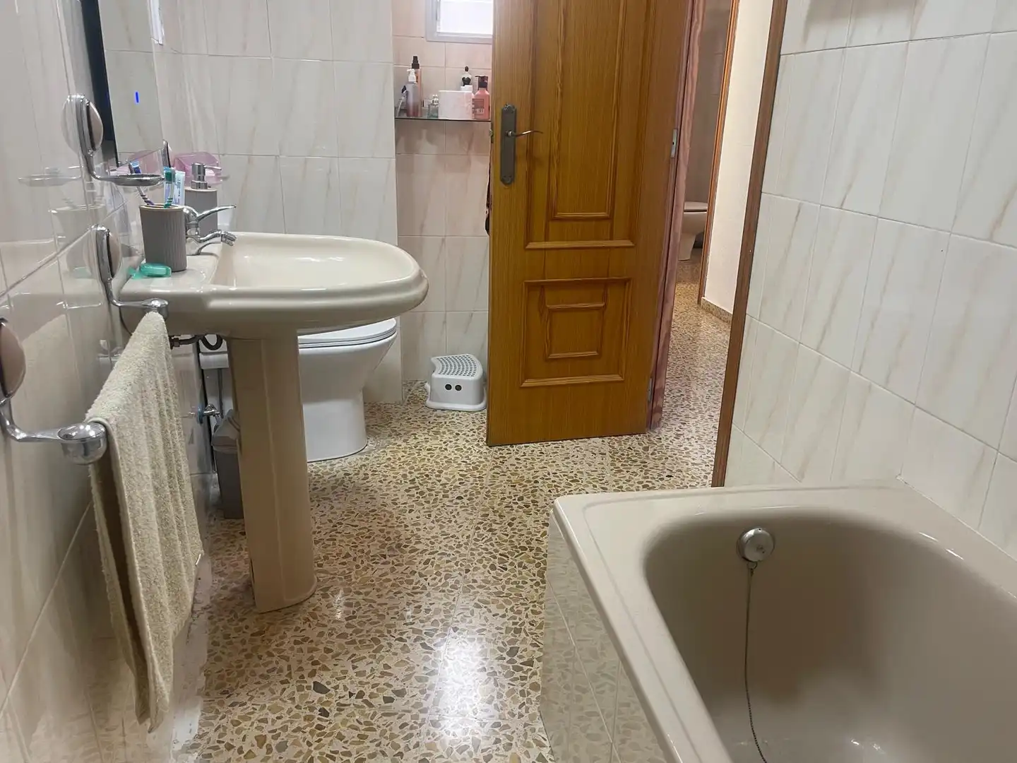 Badezimmer von Wohnung zum Verkauf in Palma de Gandia mit Klimaanlage, Heizung und Abstellraum