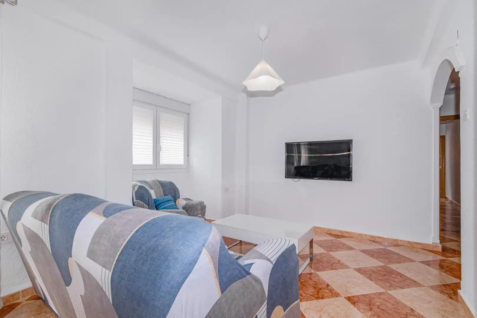 Living room of Flat for rent in Granada  with Furnished