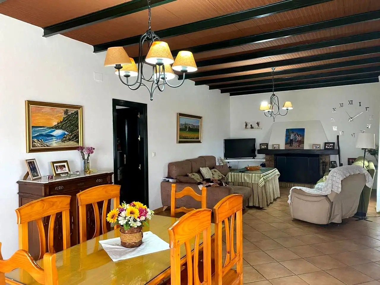 Comedor de Finca rústica en venta en El Viso del Alcor