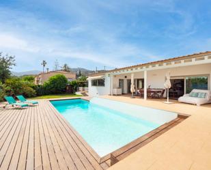 Swimming pool of House or chalet for sale in  Palma de Mallorca  with Air Conditioner, Heating and Private garden