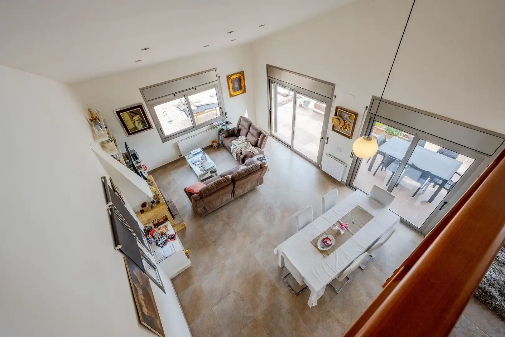 Sala d'estar de Casa o xalet en venda en Calafell amb Calefacció, Jardí privat i Terrassa
