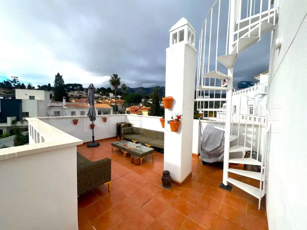 Terrassa de Àtic en venda en Torremolinos amb Jardí privat, Terrassa i Piscina comunitària