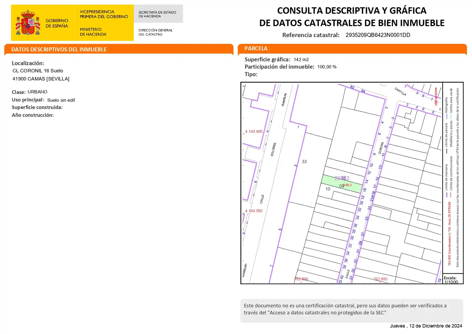 Residencial en venda a Calle Coronil, 45, Centro - Barriada Mallorca