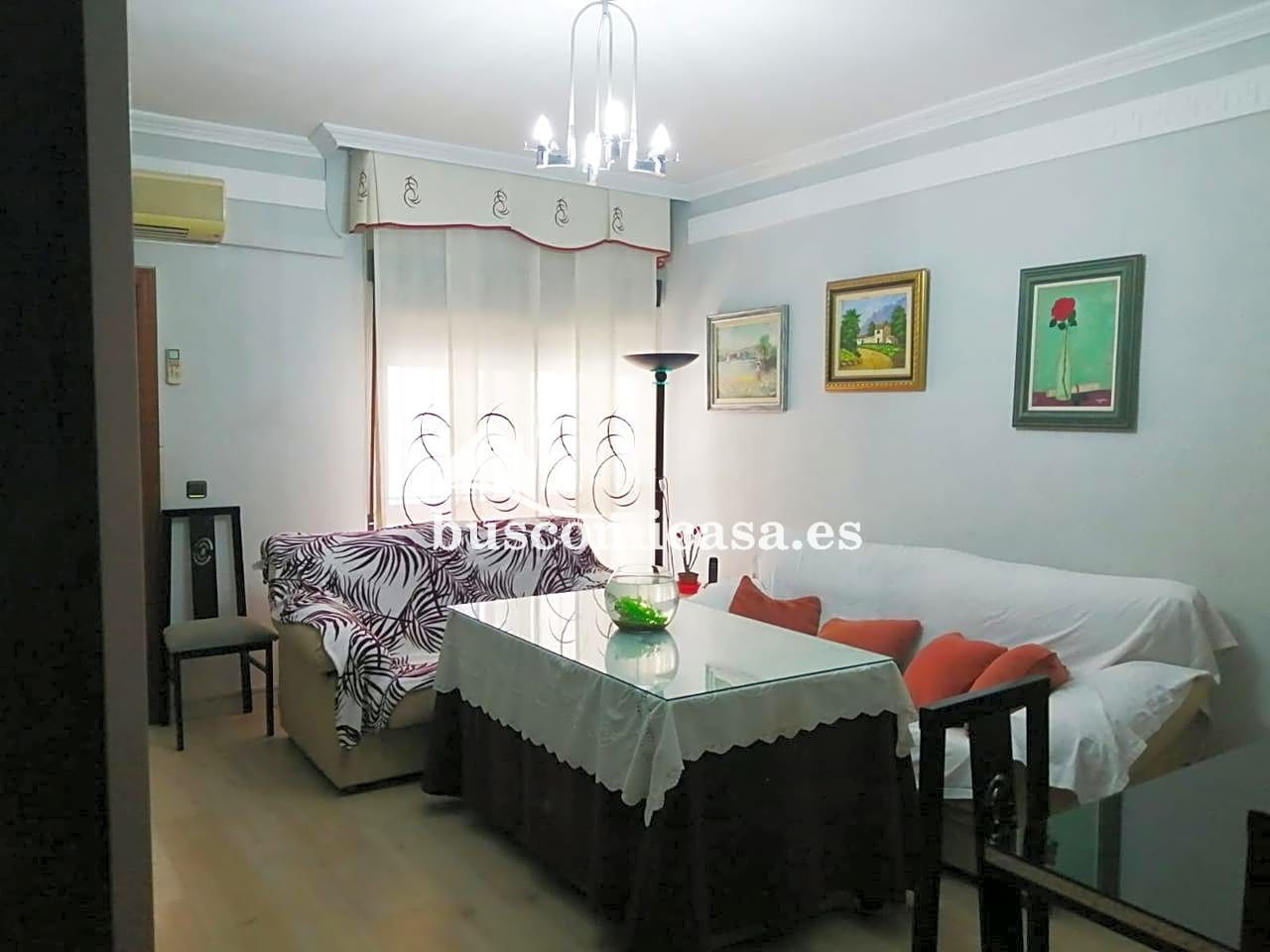 Living room of Single-family semi-detached for sale in Mengíbar  with Air Conditioner, Heating and Terrace