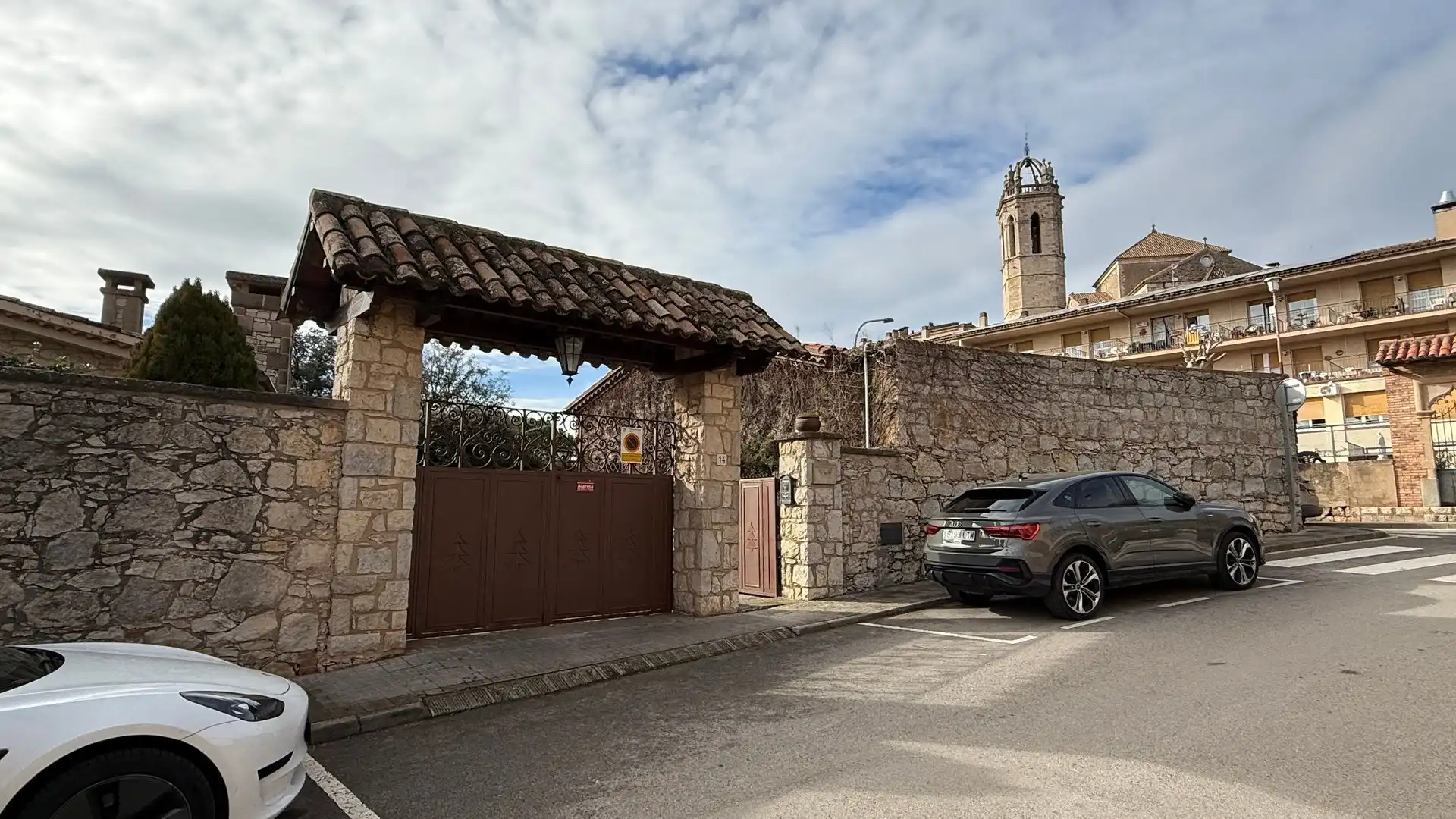 Vista exterior de Casa o xalet en venda en Moià amb Calefacció, Jardí privat i Traster