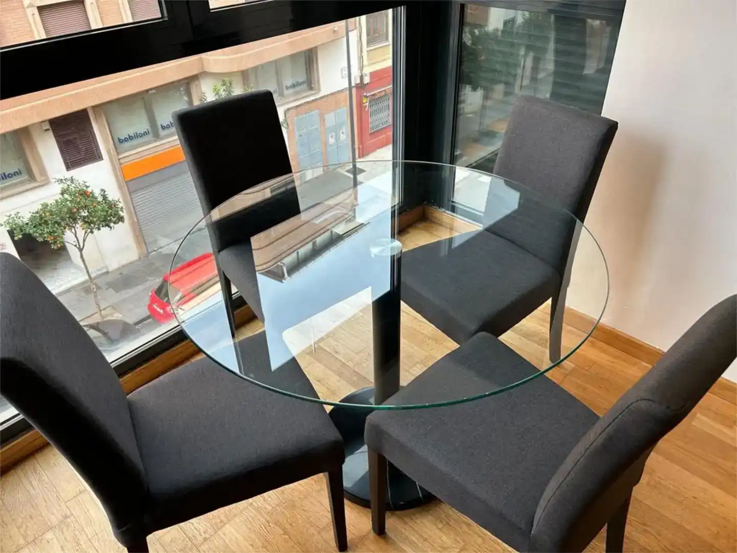 Menjador de Apartament de lloguer en Castellón de la Plana / Castelló de la Plana amb Aire condicionat, Parquet i Traster