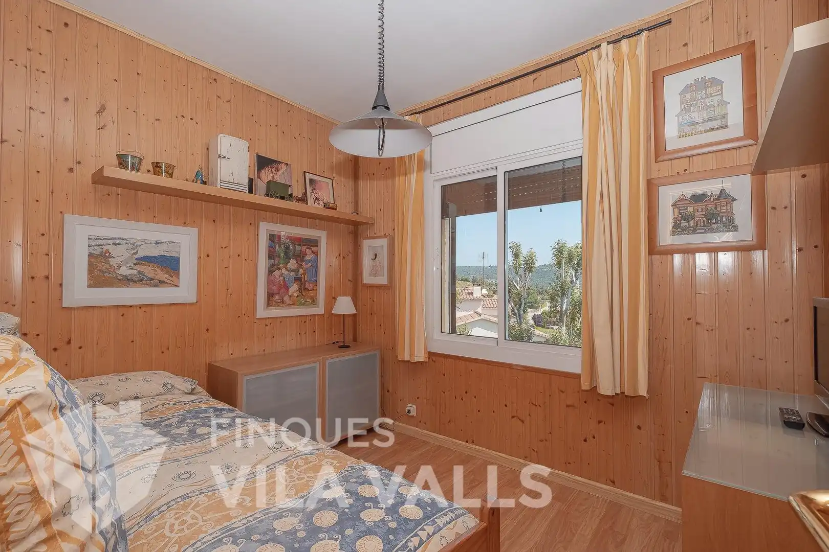 Dormitori de Casa o xalet en venda en Sant Quirze Safaja amb Aire condicionat