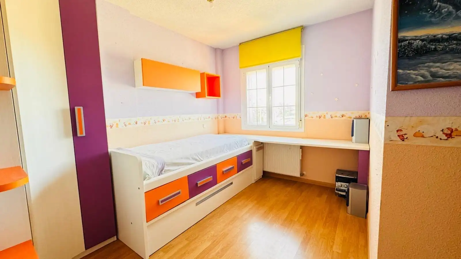 Bedroom of Flat for share in Valdemorillo  with Heating, Private garden and Furnished