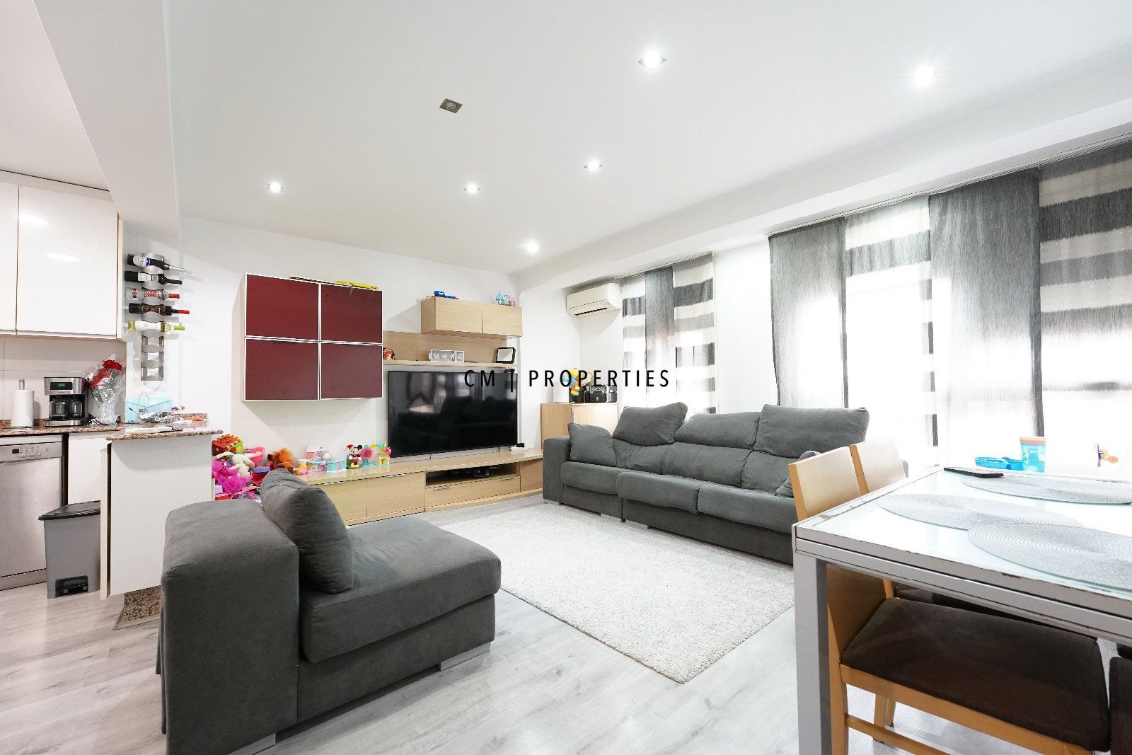 Sala de estar de Piso en venta en Alfafar con Aire acondicionado, Calefacción y Trastero