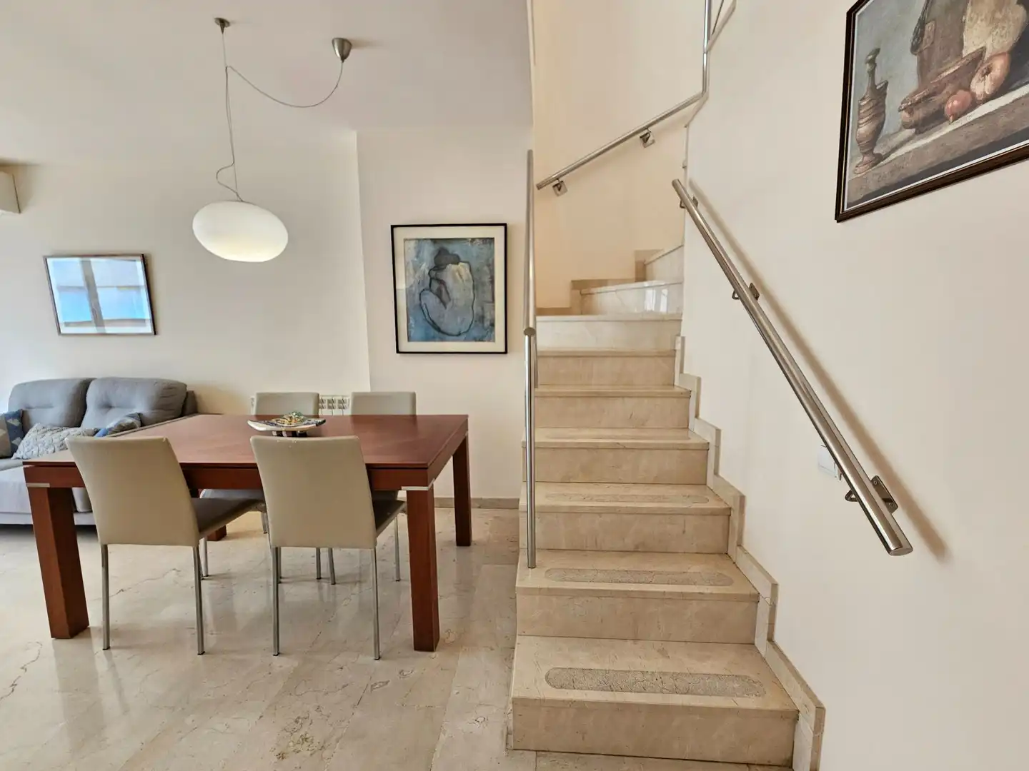 Dining room of Duplexes for sale in Terrassa  with Air Conditioner, Heating and Storage room
