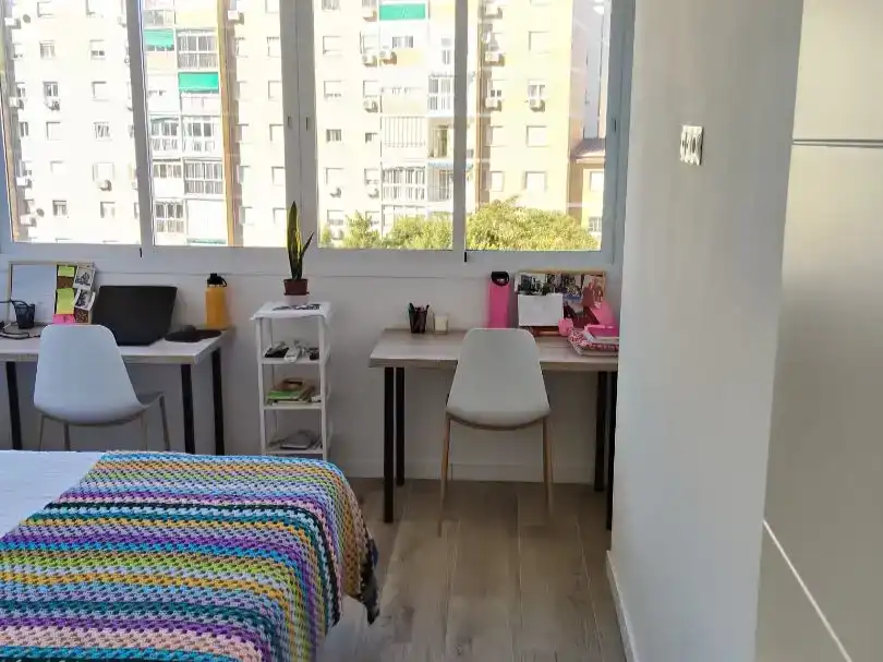 Schlafzimmer von Wohnung zur Miete in Málaga Capital mit Klimaanlage