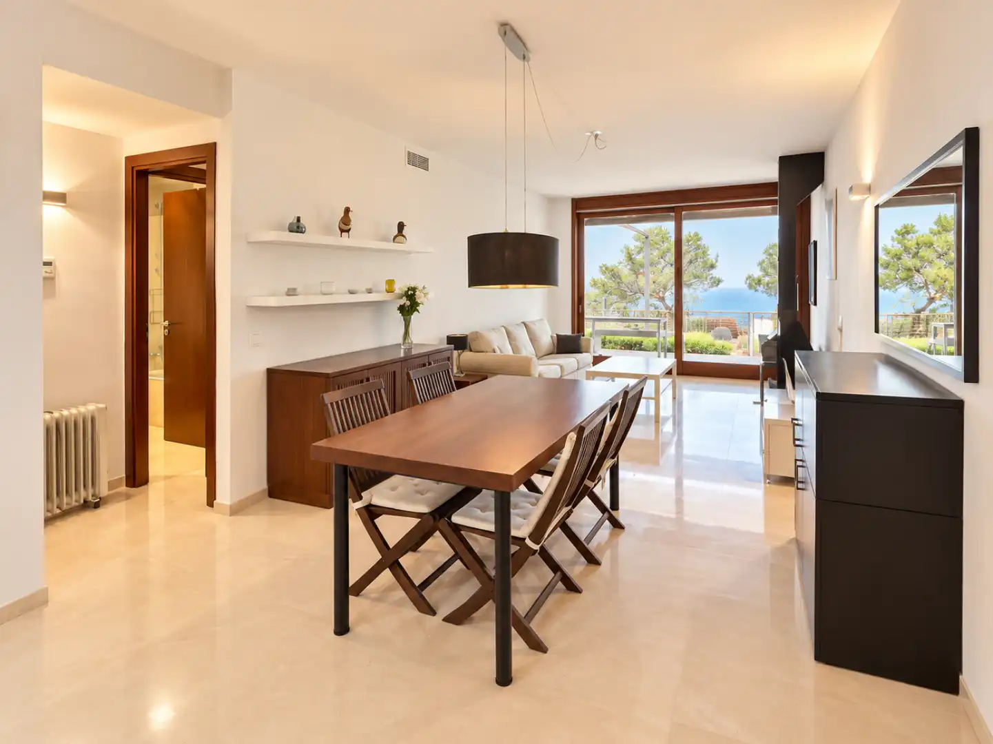 Dining room of Flat for rent in Colònia de Sant Pere