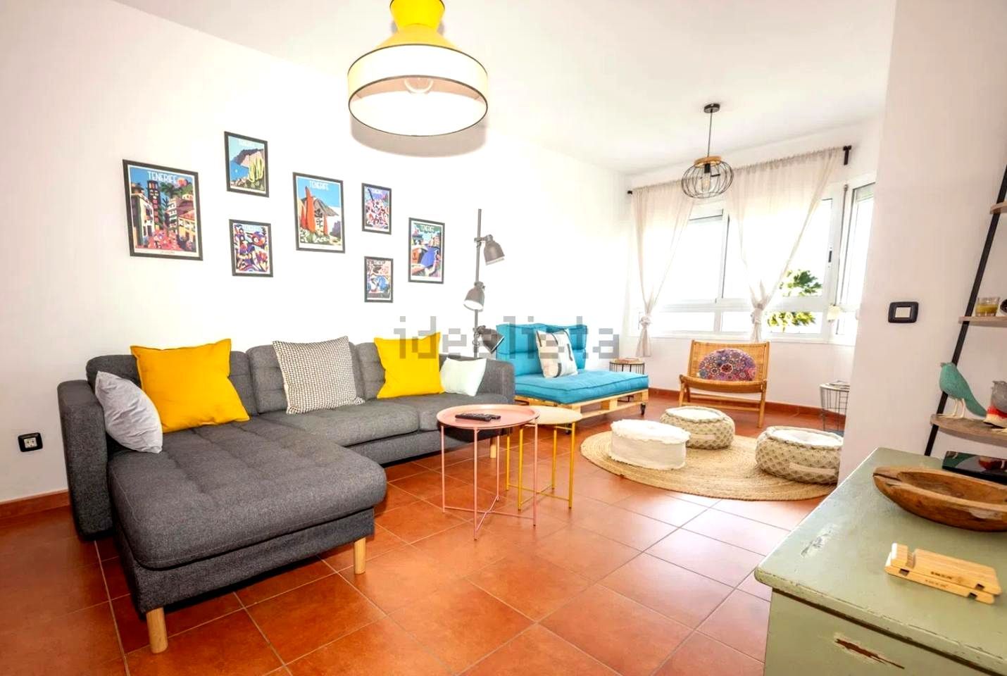 Living room of Flat to rent in El Rosario  with Furnished