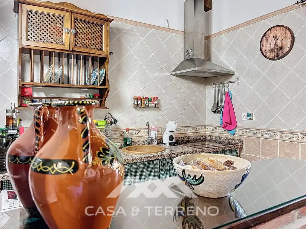 Kitchen of Country homes for sale in El Borge  with Air Conditioner and Swimming Pool