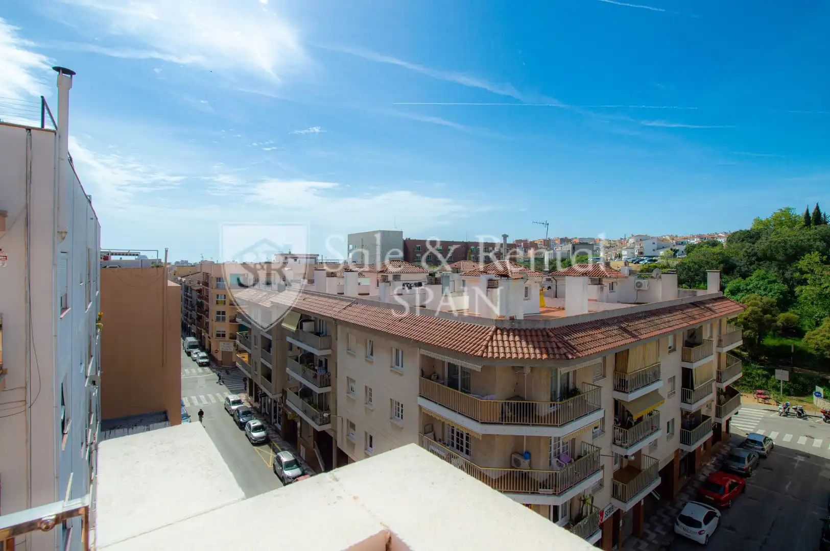 Vista exterior de Piso en venta en Blanes con Aire acondicionado y Terraza
