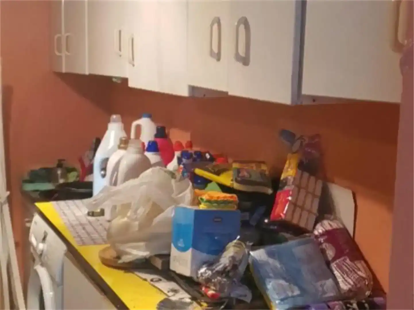 Cuina de Casa adosada en venda en Monzón de Campos amb Balcó