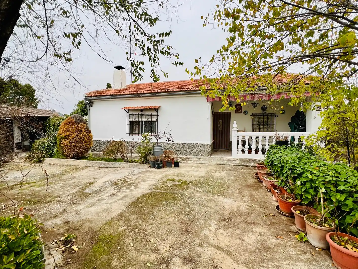 Vista exterior de Finca rústica en venda en Illana amb Jardí privat i Moblat