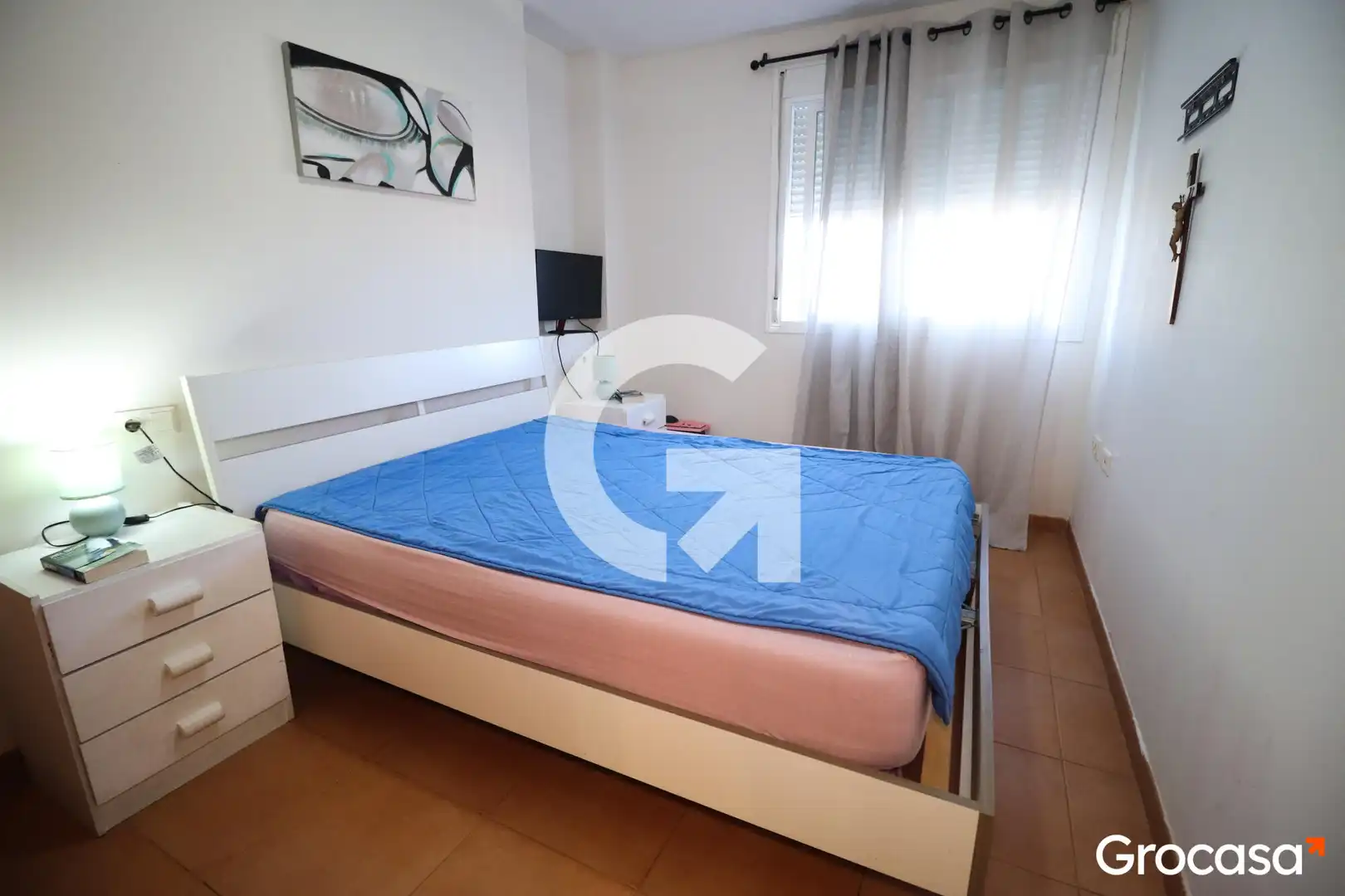 Bedroom of Flat for sale in Sagunto / Sagunt  with Terrace, Furnished and Oven