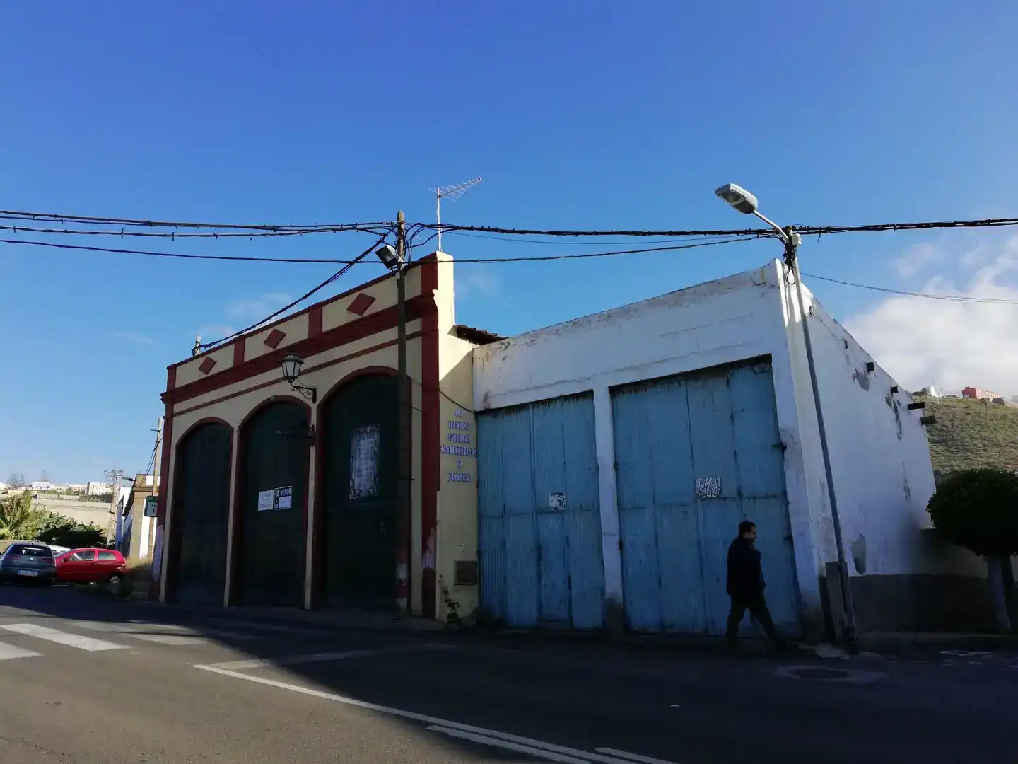 Vista exterior de Local en venta en Arucas