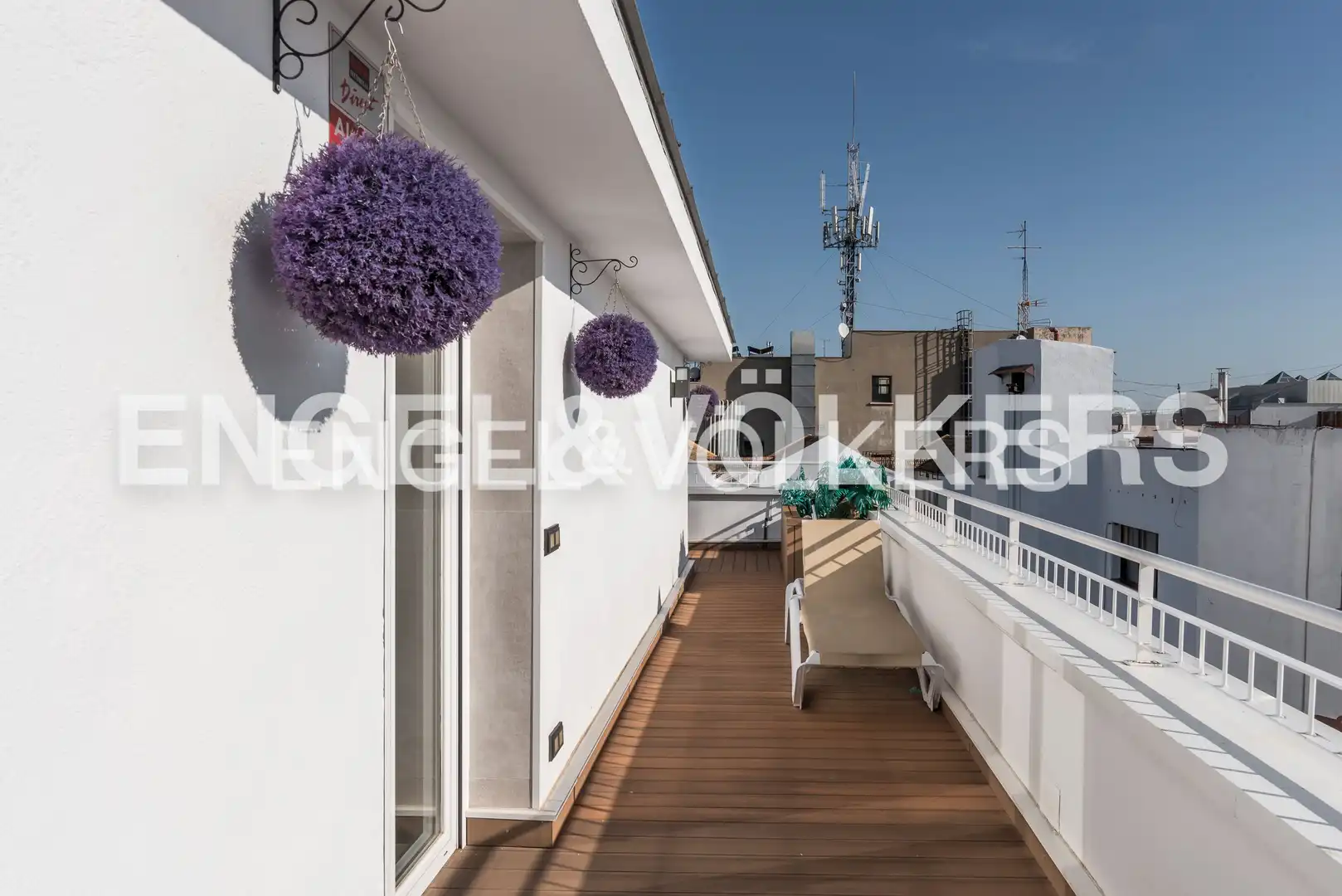 Terrassa de Àtic de lloguer en Madrid amb Aire condicionat, Calefacció i Terrassa