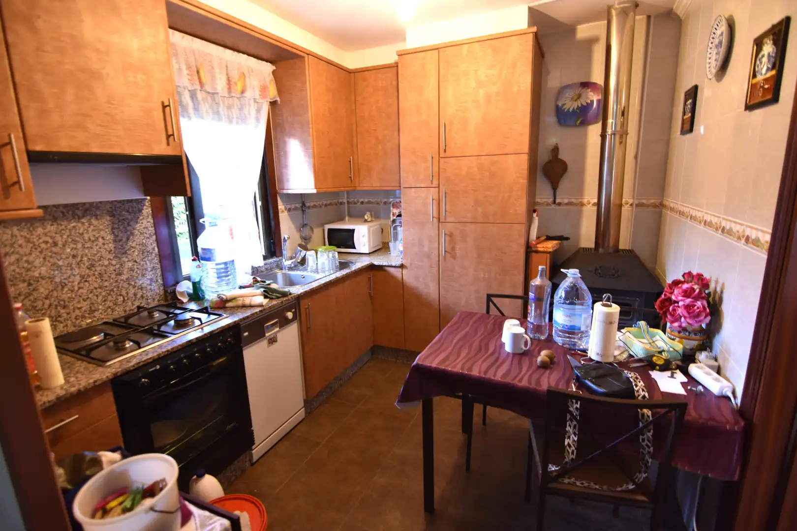 Kitchen of Houses for sale in Narón  with Heating, Private garden and Storage room