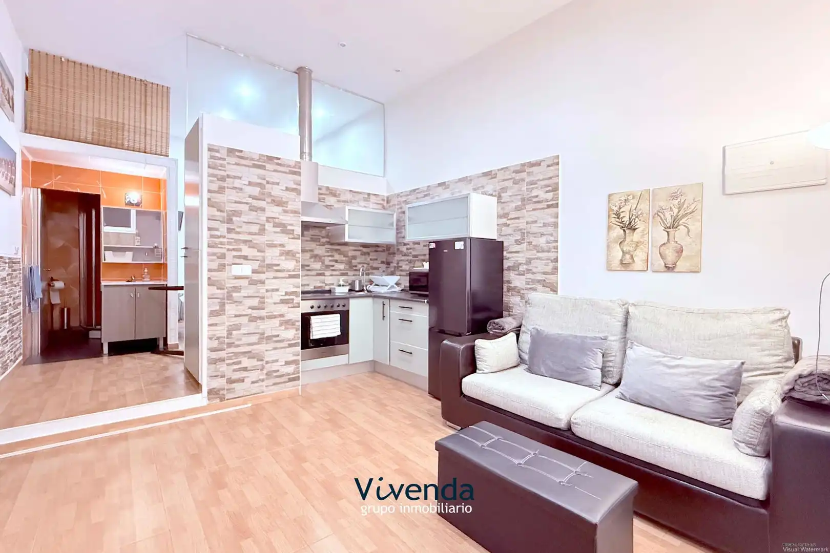 Kitchen of Flat for sale in Madrid  with Air Conditioner and Heating