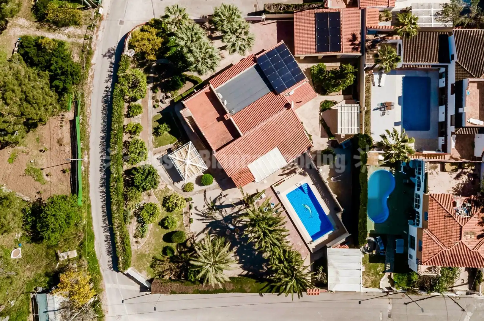 Exterior view of Houses for sale in L'Alfàs del Pi  with Air Conditioner, Heating and Private garden