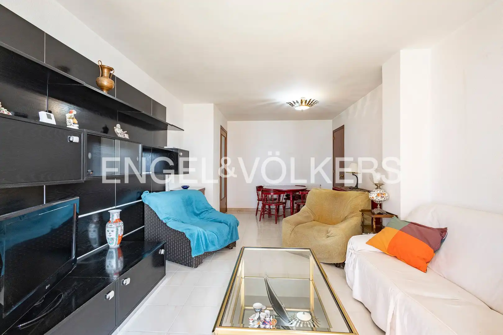 Living room of Flat for sale in Sant Joan Despí  with Heating and Terrace