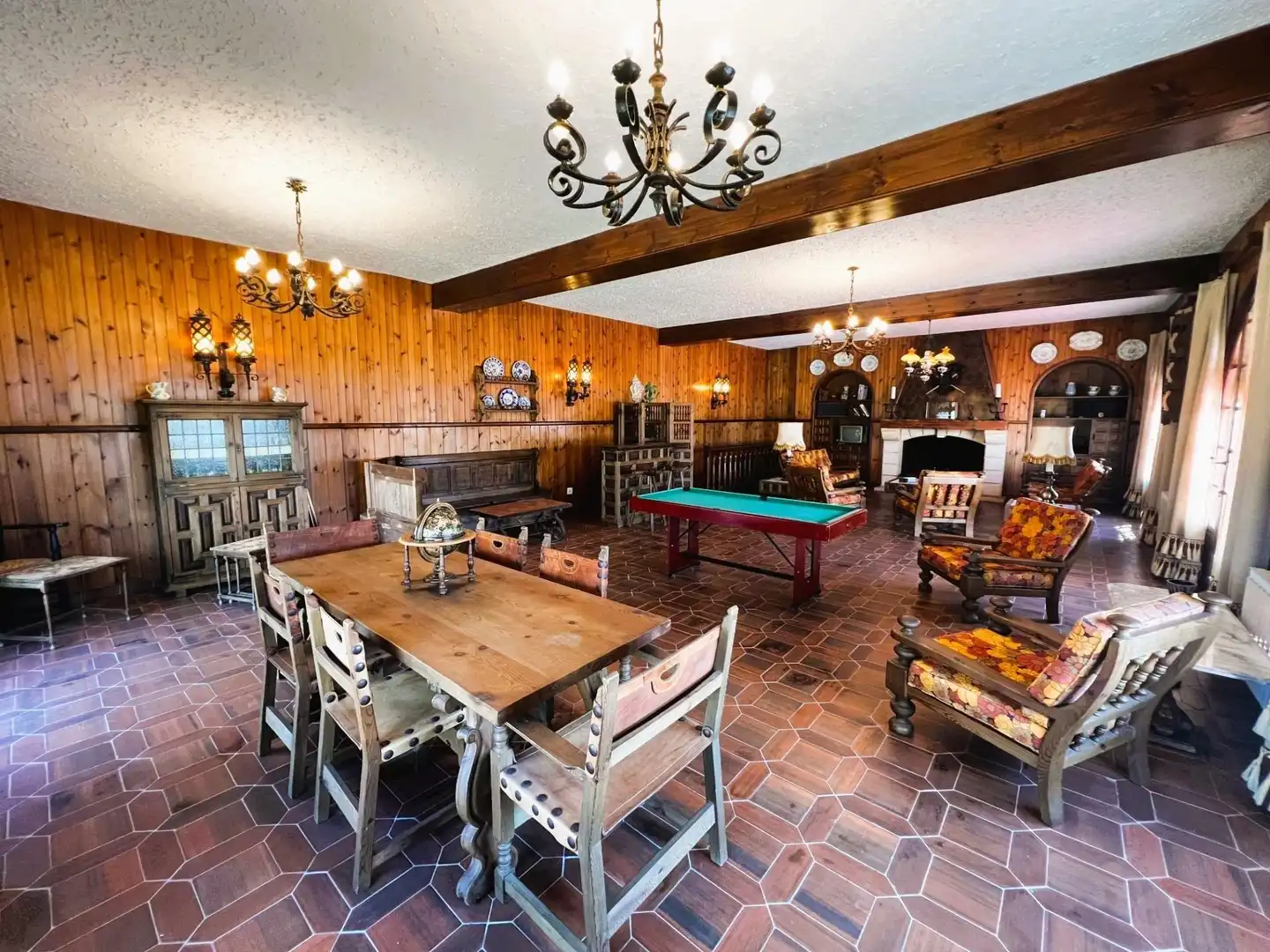 Comedor de Finca rústica en venta en Monóvar  / Monòver con Aire acondicionado, Calefacción y Jardín privado