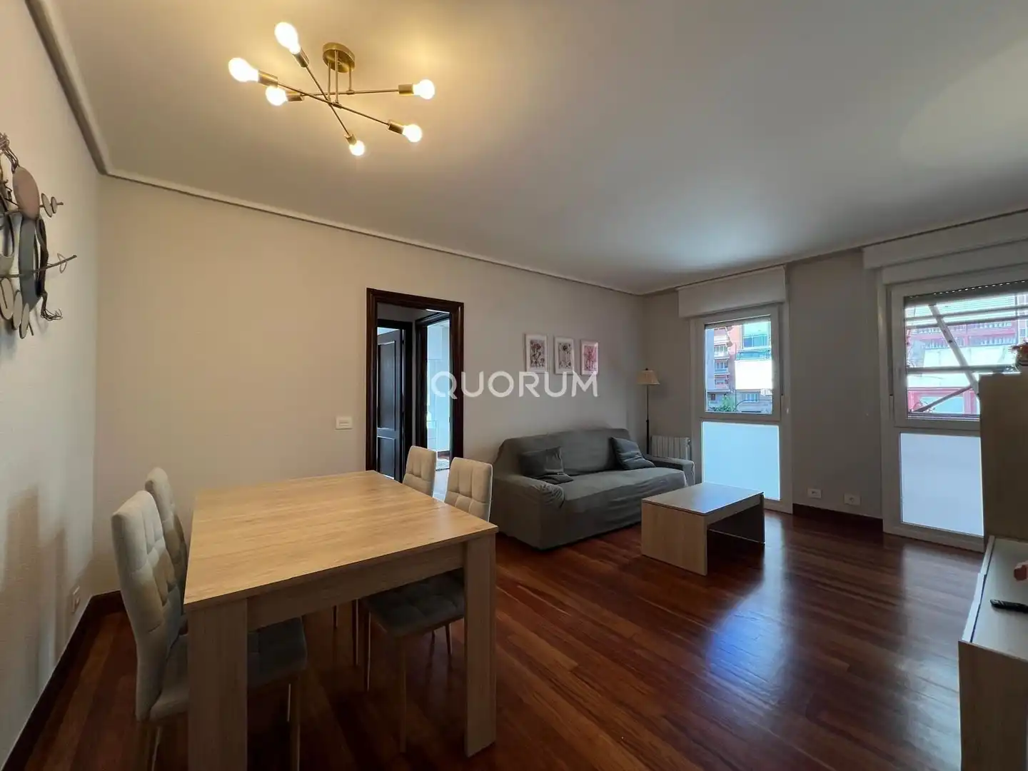 Wohnzimmer von Wohnung zur Miete in Bilbao  mit Heizung und Möbliert