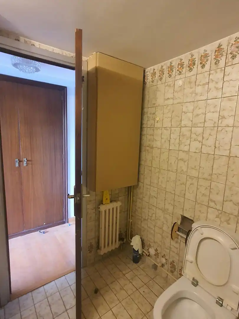 Bathroom of Flat for share in Barcelona  with Heating, Washing machine and TV