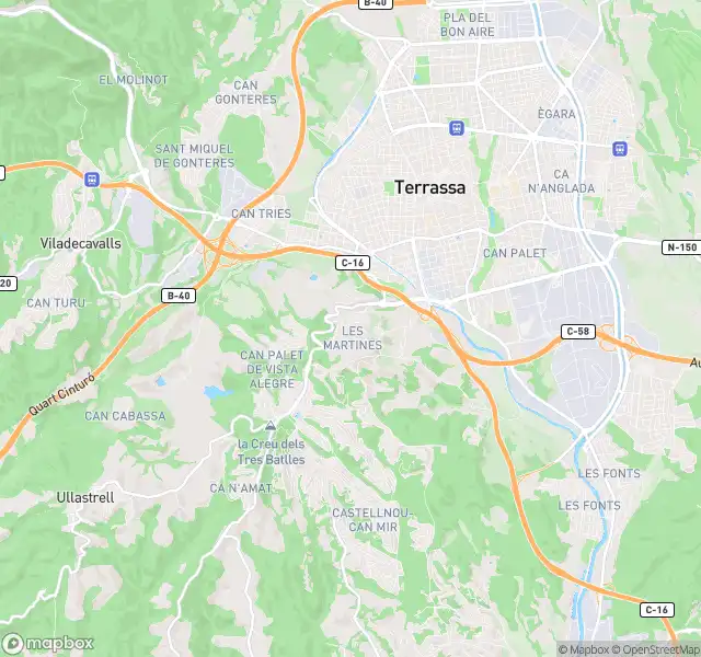 Vista exterior de Piso en venta en Viladecavalls con Trastero
