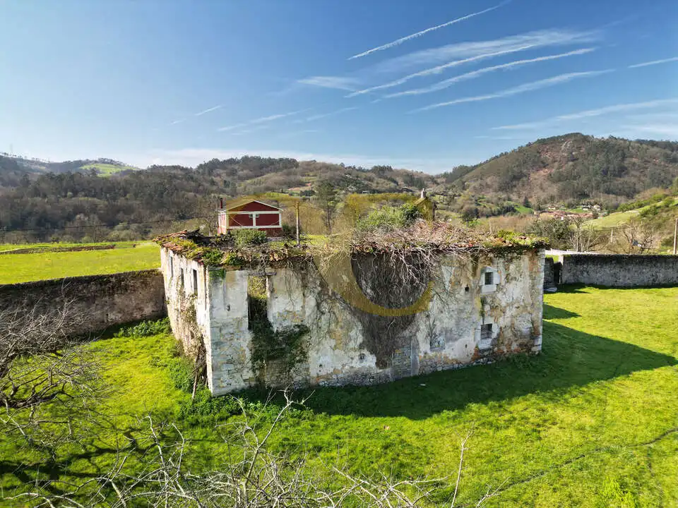 Vista exterior de Casa o chalet en venta en Las Regueras   con Jardín privado