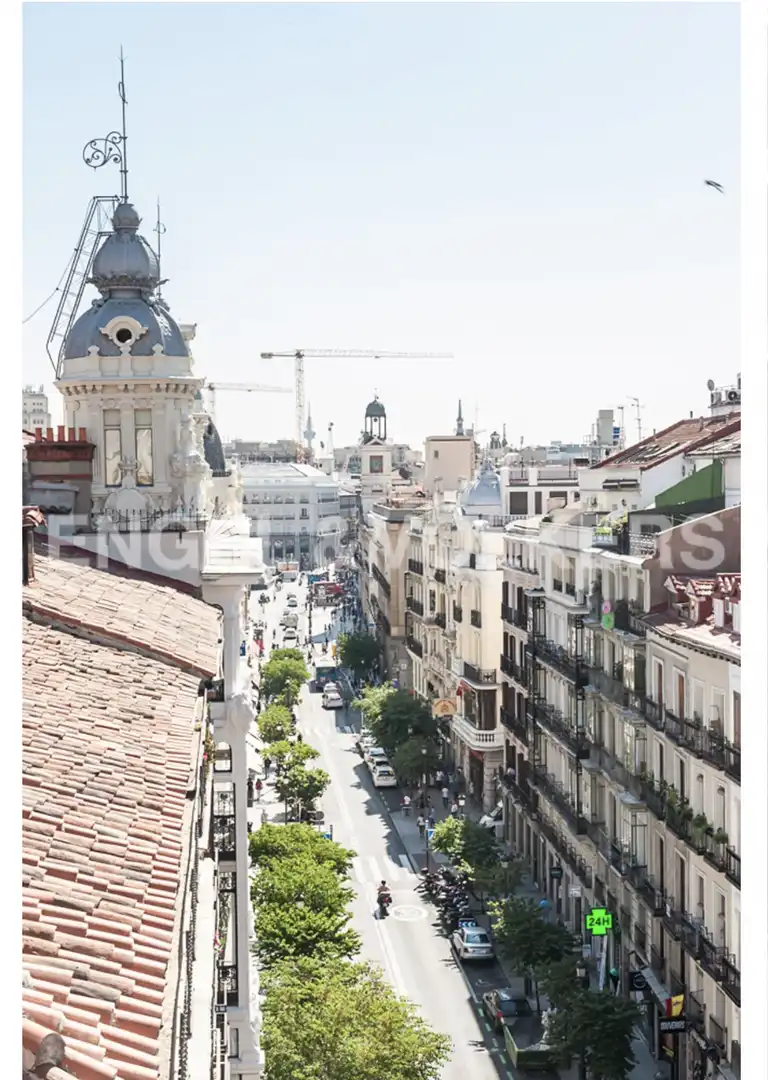 Exterior view of Flat for rent in Madrid  with Heating, Parquet flooring and Pets allowed