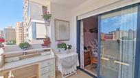 Balcony of Apartment for sale in Benidorm  with Air Conditioner, Private garden and Parquet flooring