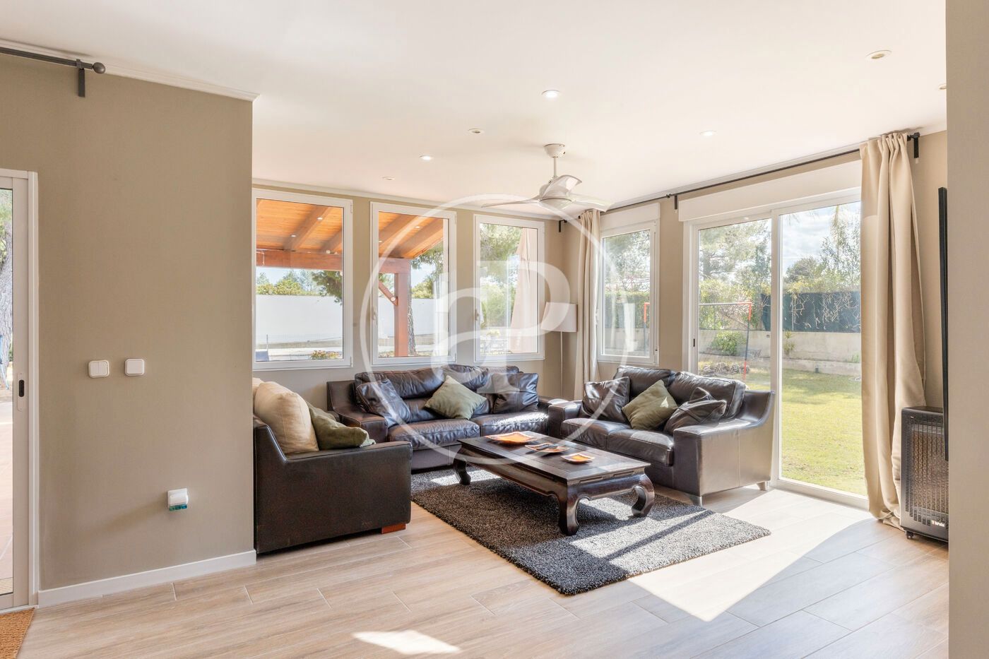 Living room of Flat to rent in Náquera  with Air Conditioner, Heating and Private garden