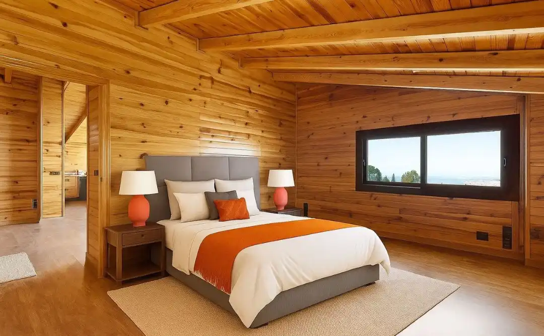 Schlafzimmer von Haus oder Chalet zum Verkauf in Málaga mit Möbliert