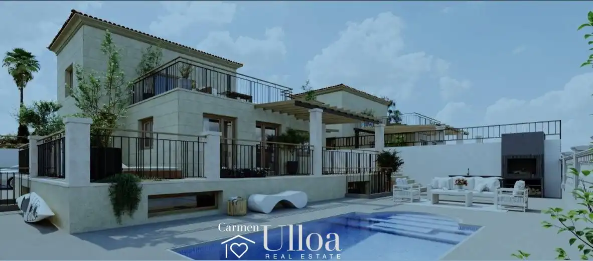 Villa mit Pool zum Verkauf in Pueblo Acantilado - Lanuza, imagen 2