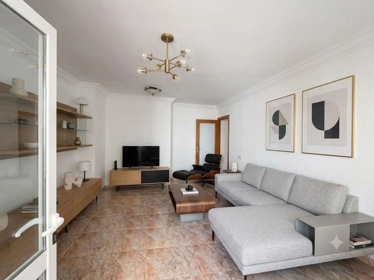 Sala d'estar de Pis en venda en Alcúdia amb Aire condicionat i Terrassa