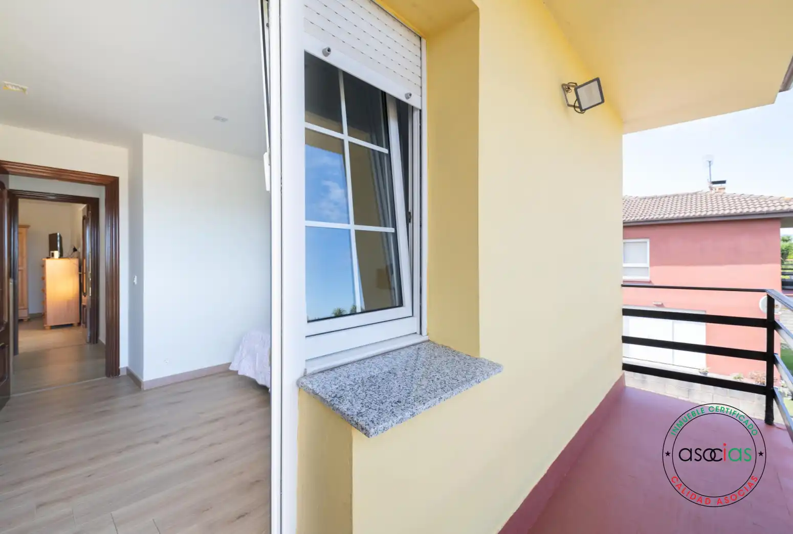 Balcony of Houses for sale in Gijón   with Heating, Private garden and Terrace