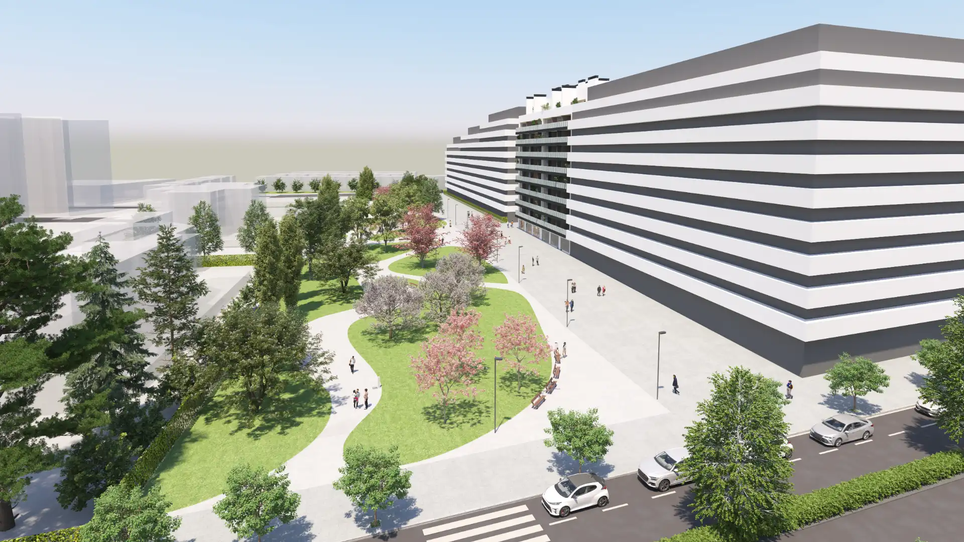 Exterior view of Commercial properties for sale in Burlada / Burlata