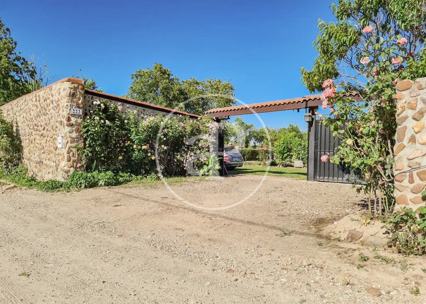 Vista exterior de Casa o xalet en venda en Fuente El Saz de Jarama amb Calefacció, Jardí privat i Terrassa