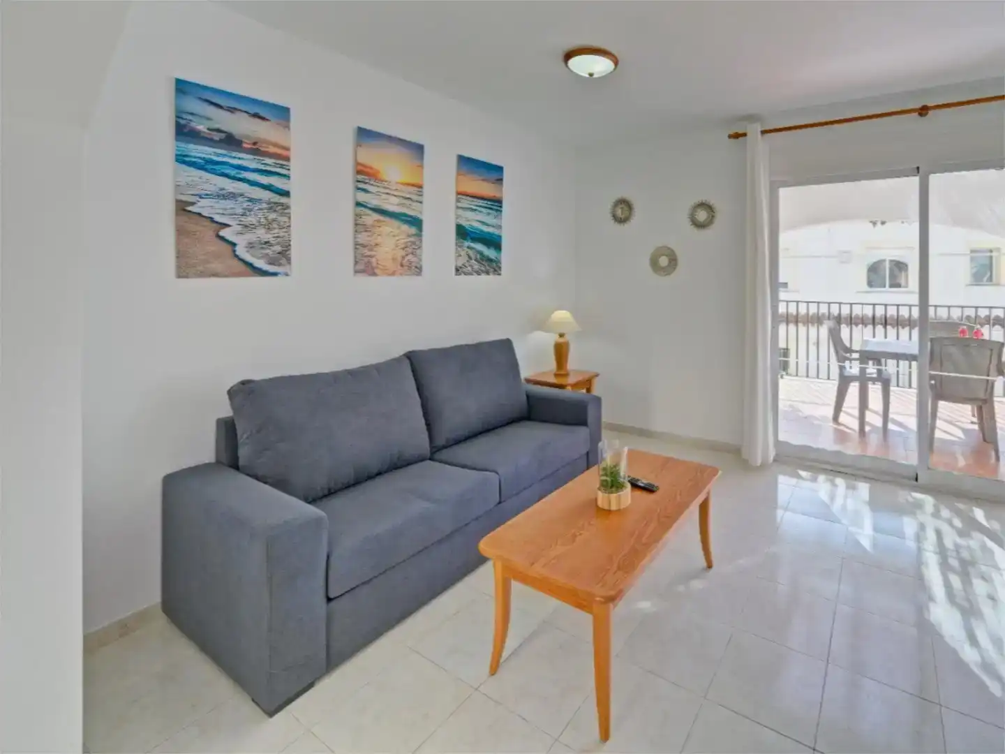 Sala de estar de Casa adosada en venta en Senija