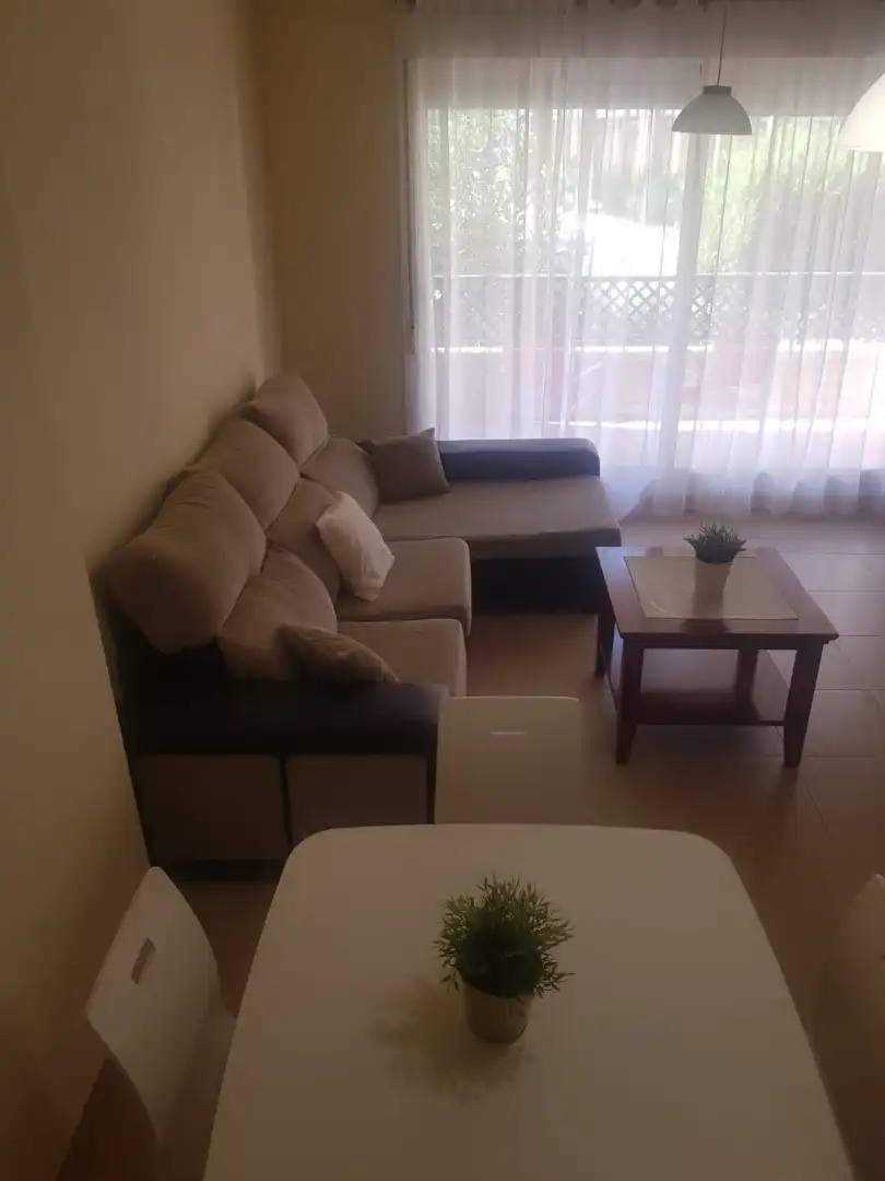 Living room of Flat for rent in Vícar  with Air Conditioner, Heating and Terrace